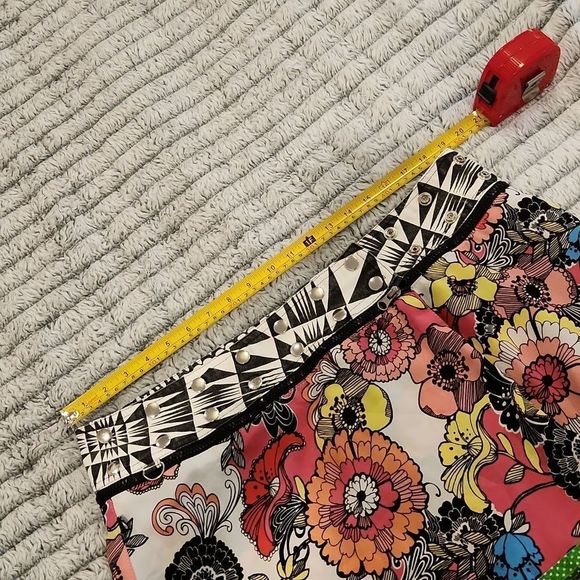 Zand Amsterdam reversible super colorful mini skirt! Such a unique skirt! - Picture 5 of 9